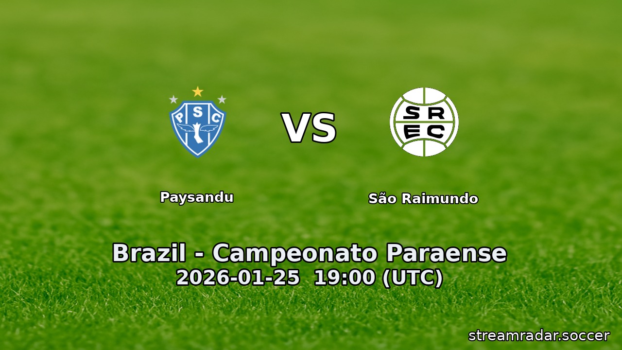Paysandu vs São Raimundo