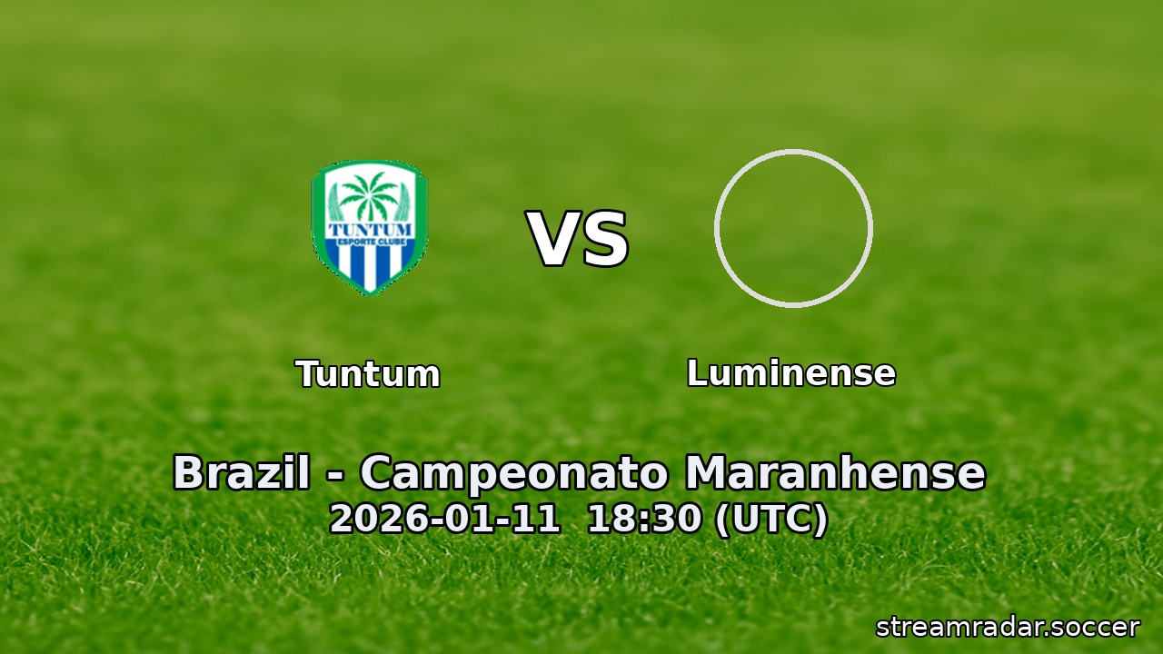 Tuntum vs Luminense