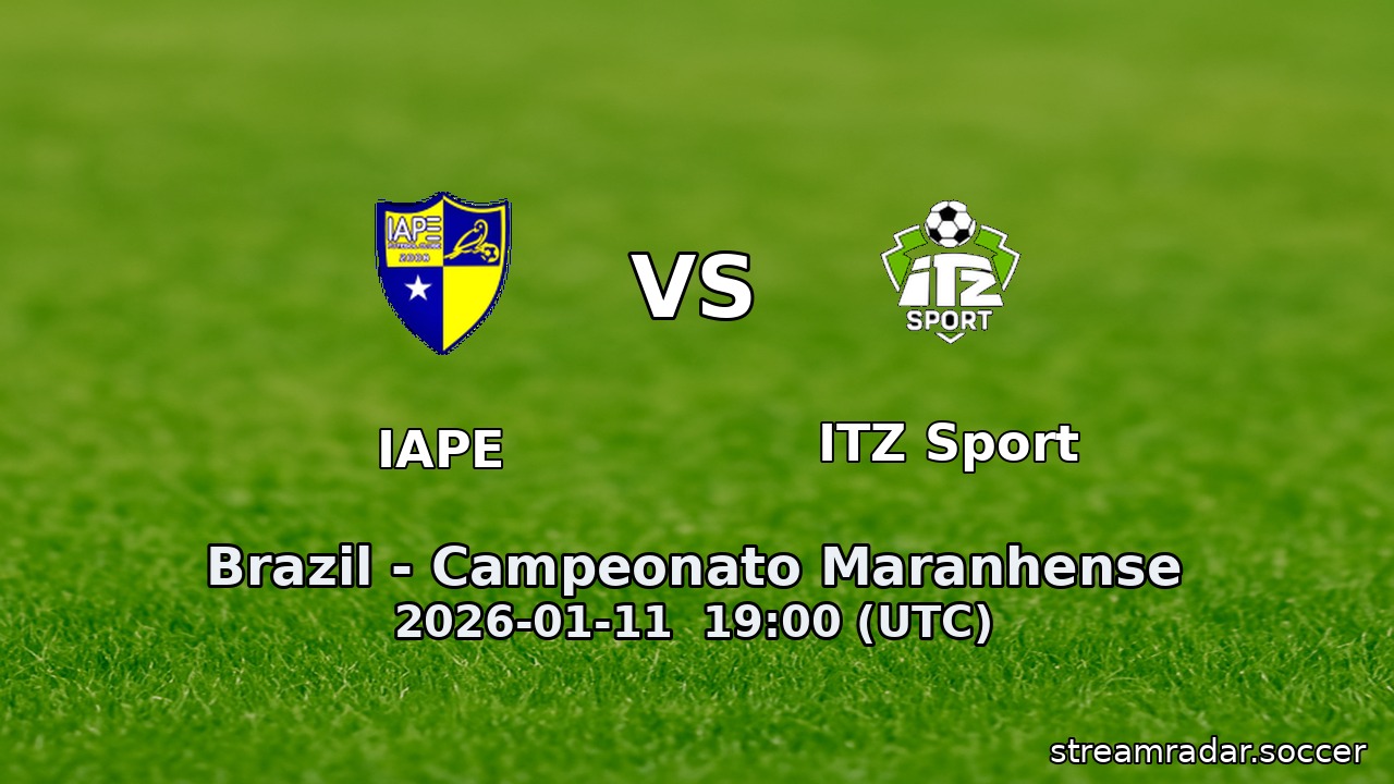 IAPE vs ITZ Sport
