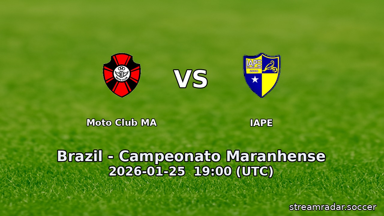 IAPE vs Moto Club MA