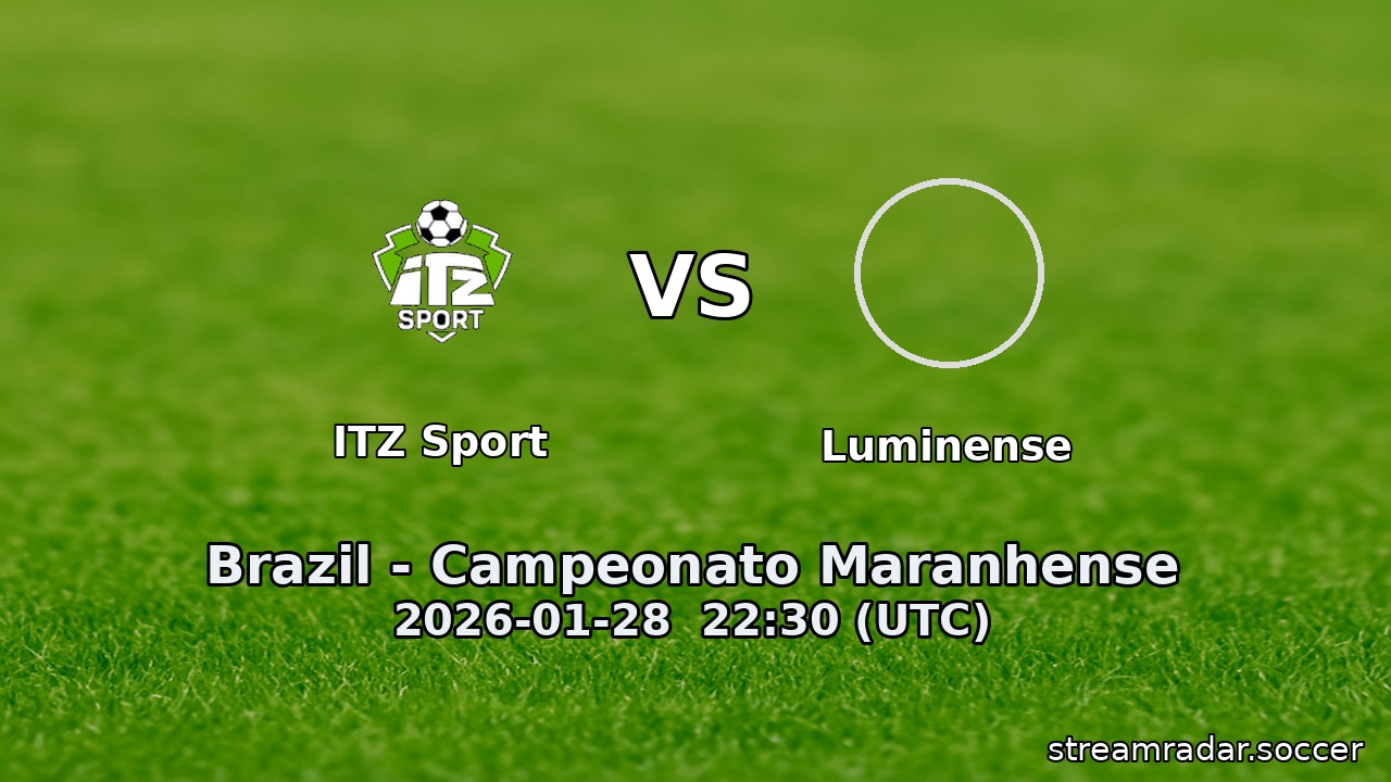 ITZ Sport vs Luminense