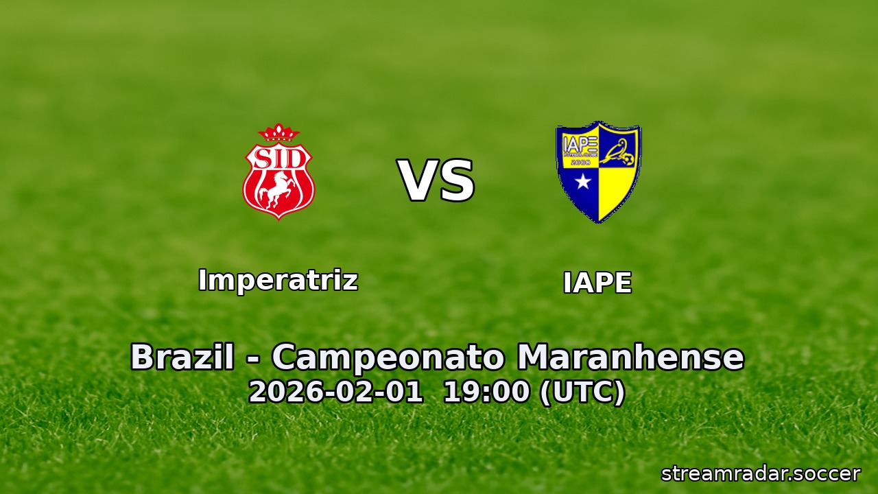 Imperatriz vs IAPE