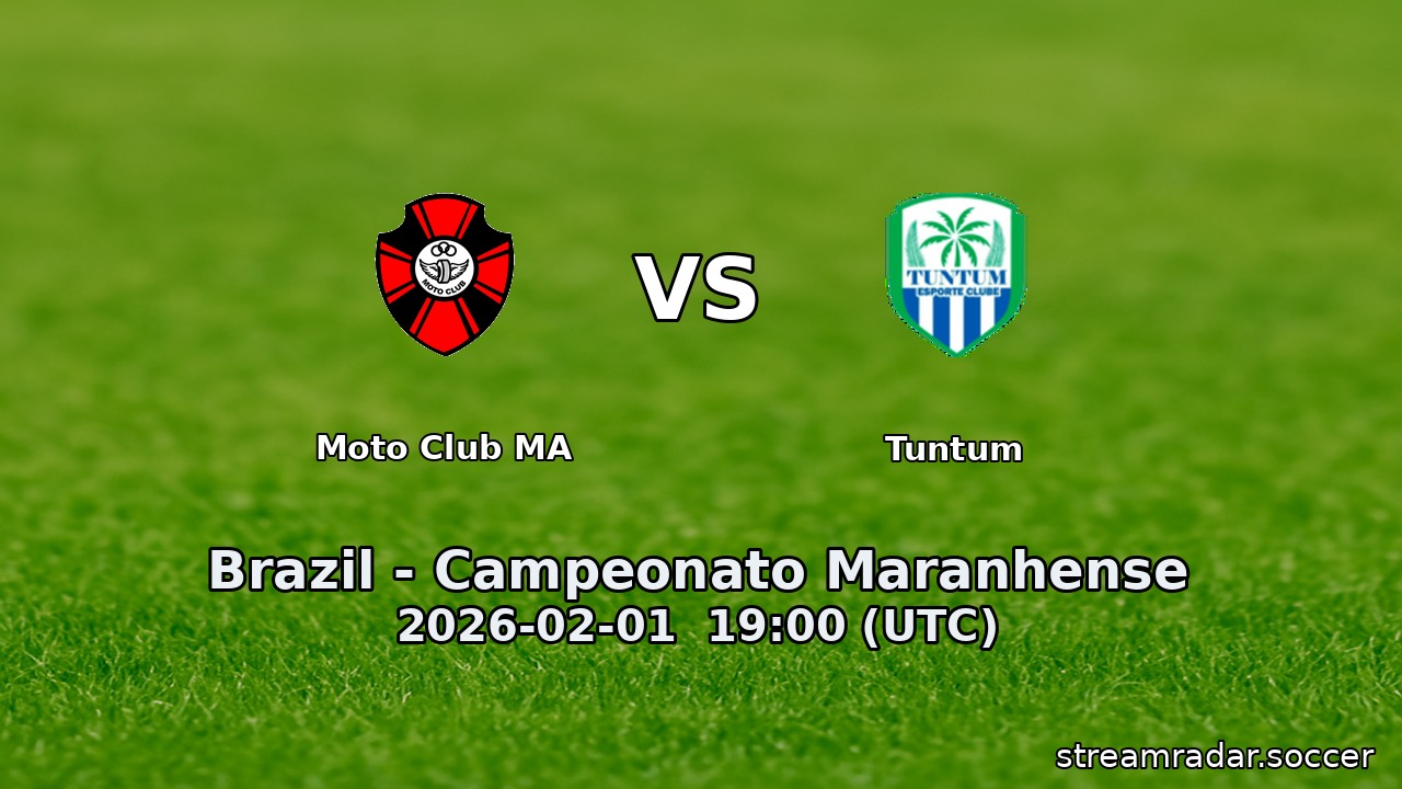 Moto Club MA vs Tuntum