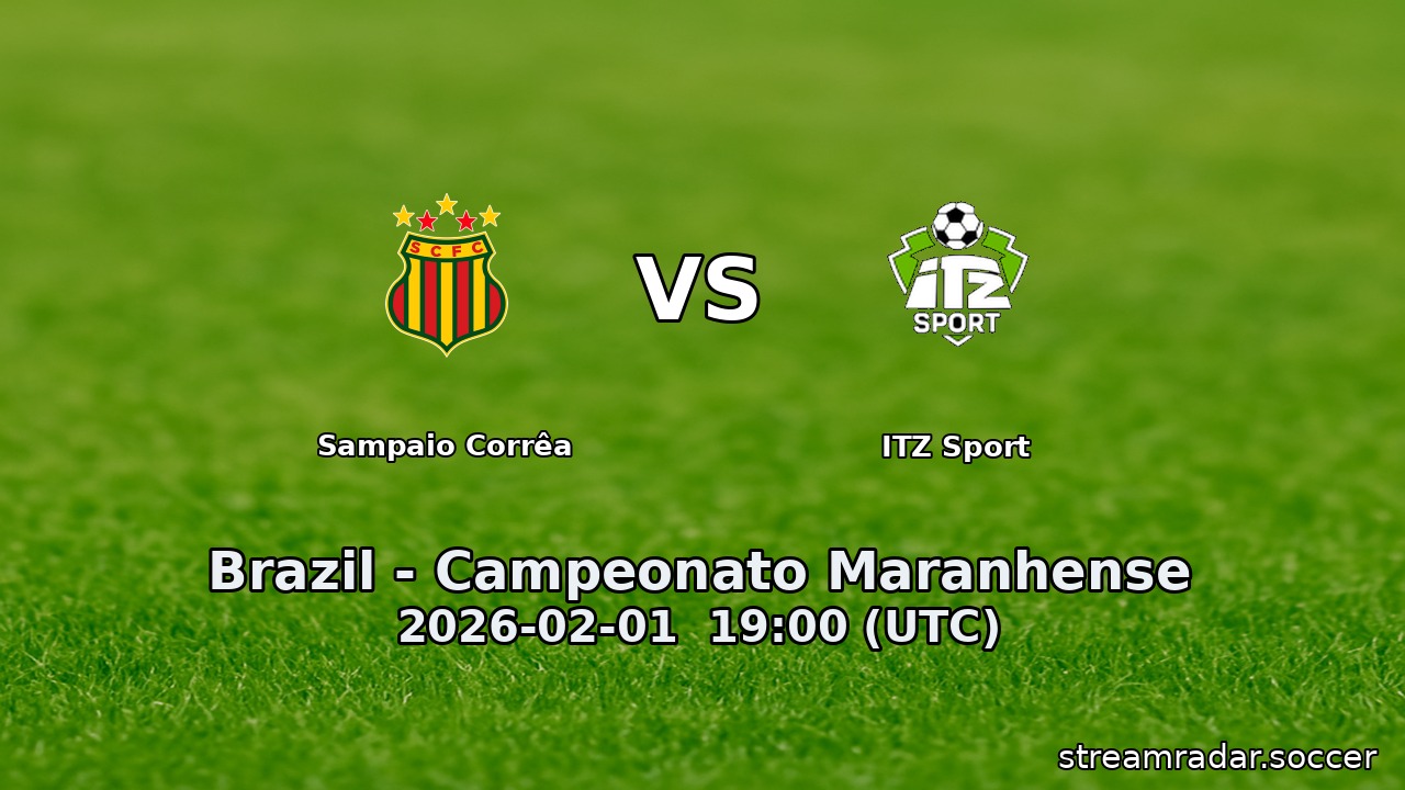 Sampaio Corrêa vs ITZ Sport