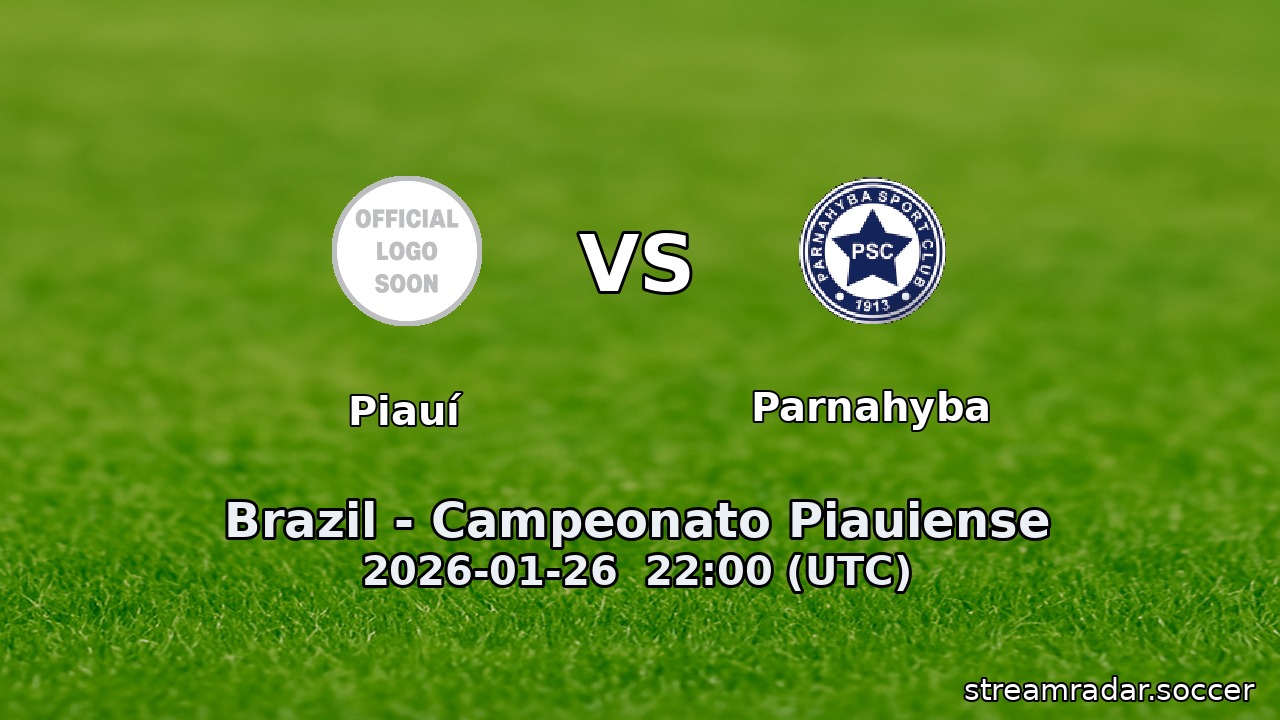 Piauí vs Parnahyba