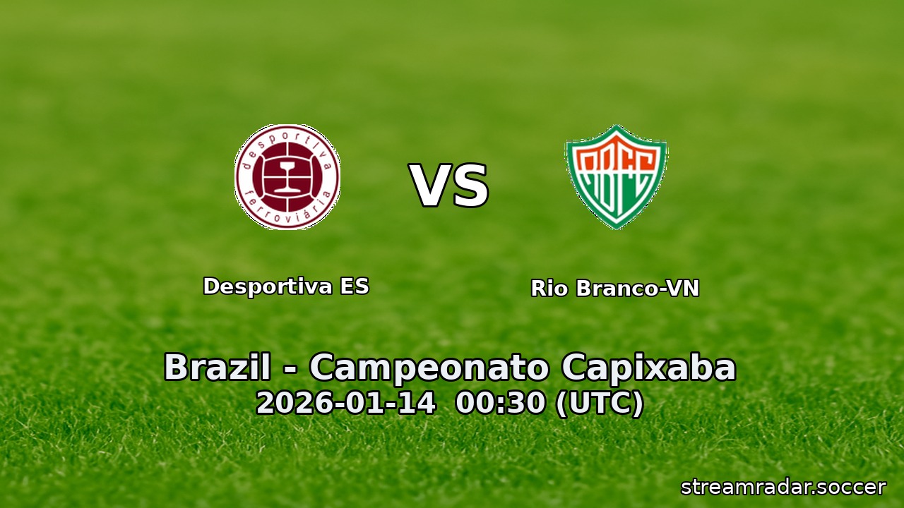 Desportiva ES vs Rio Branco-VN