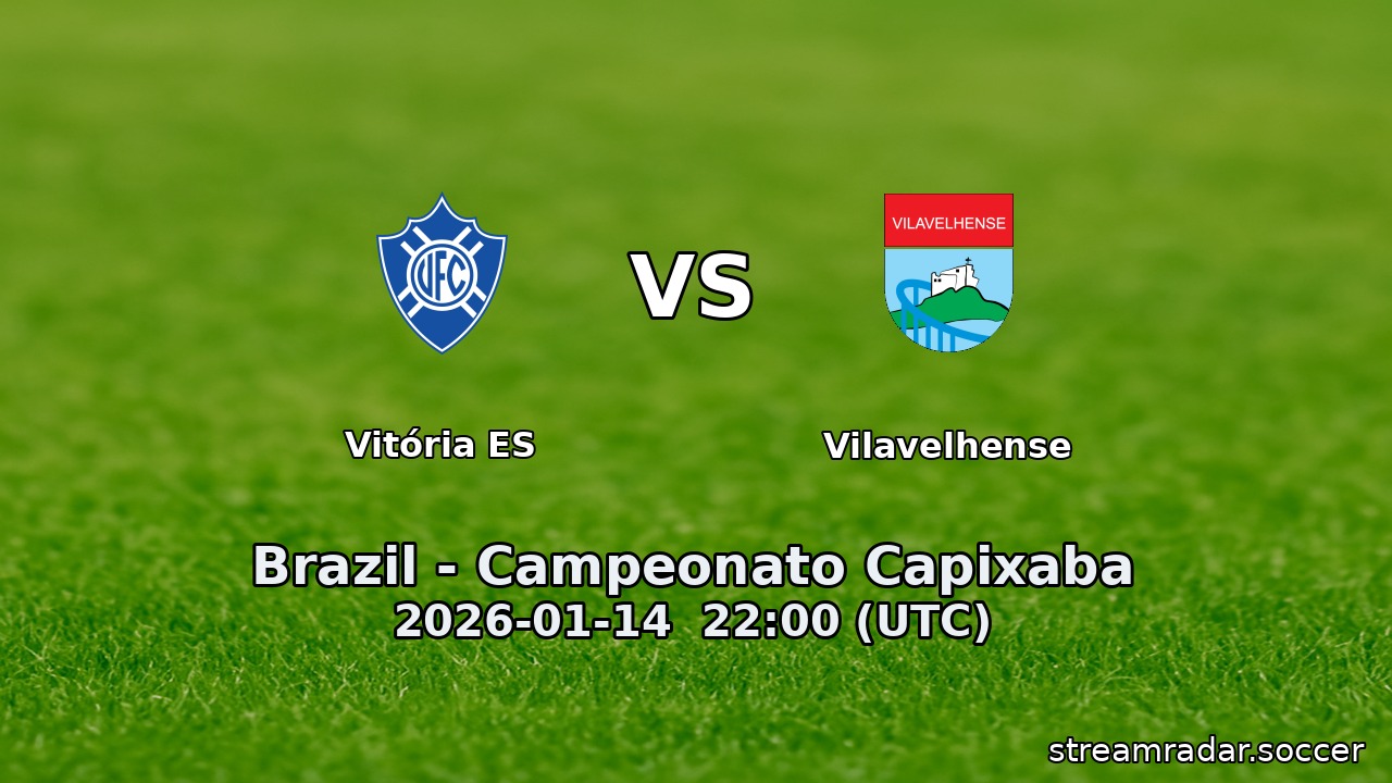 Vitória ES vs Vilavelhense