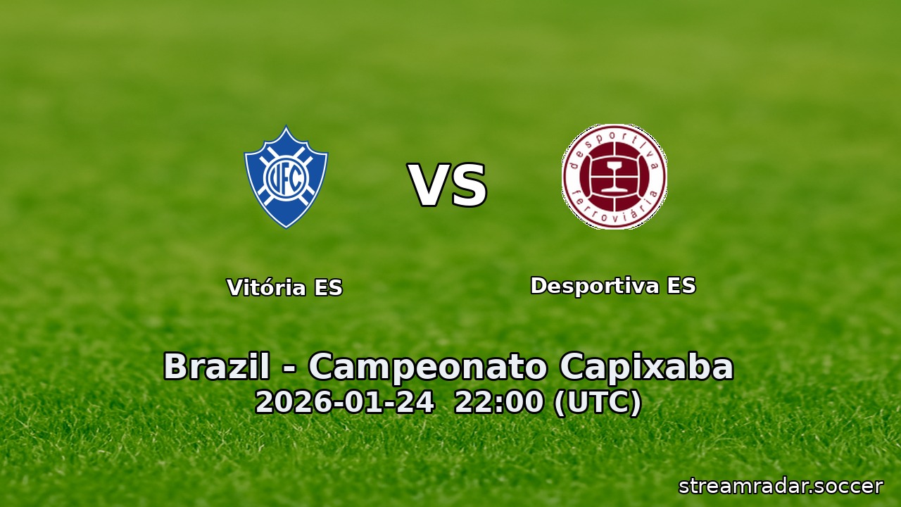 Vitória ES vs Desportiva ES