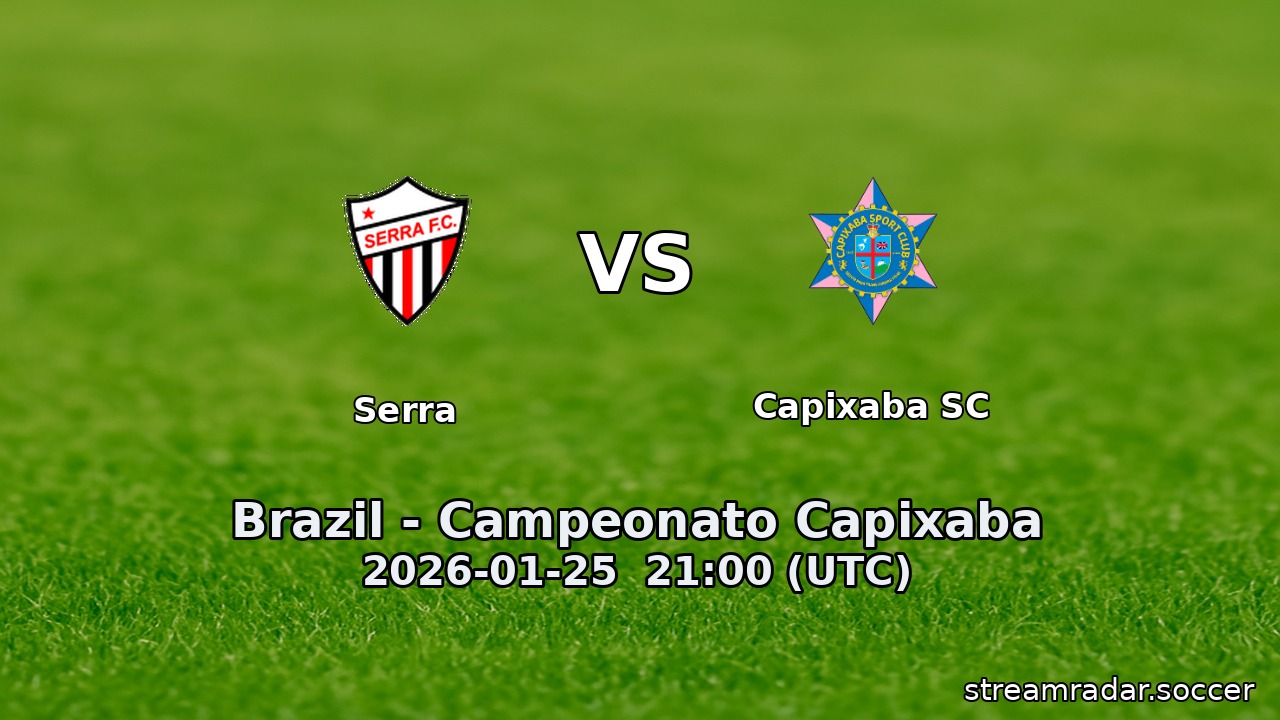 Serra vs Capixaba SC