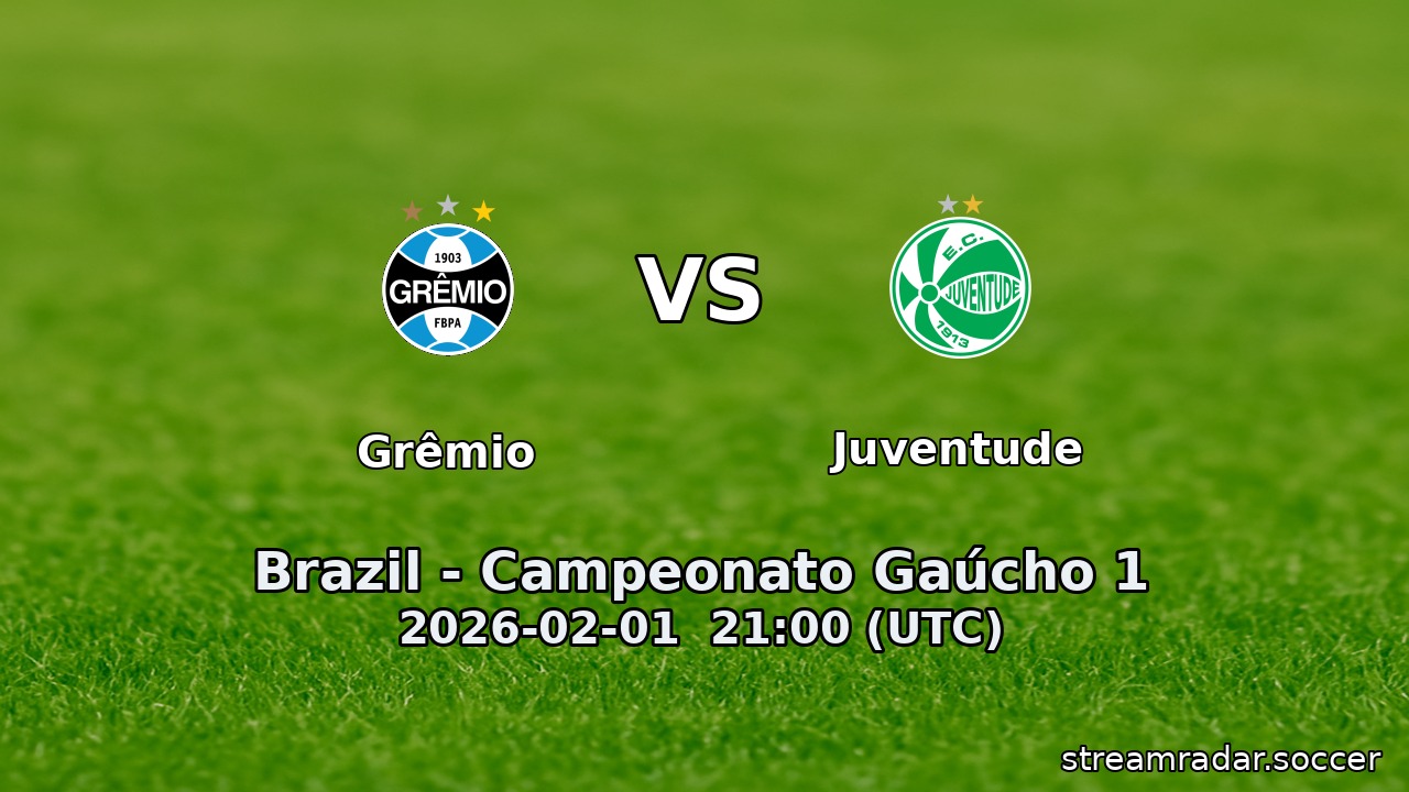 Grêmio vs Juventude