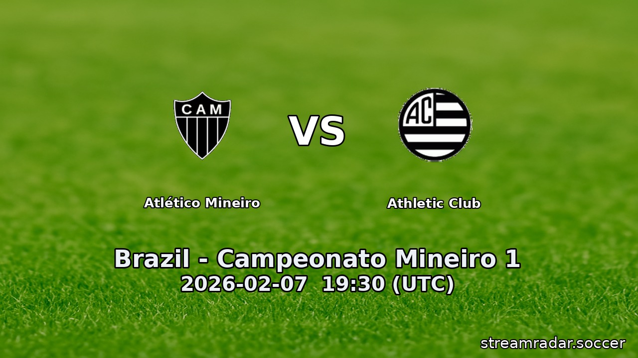 Atlético Mineiro vs Athletic Club