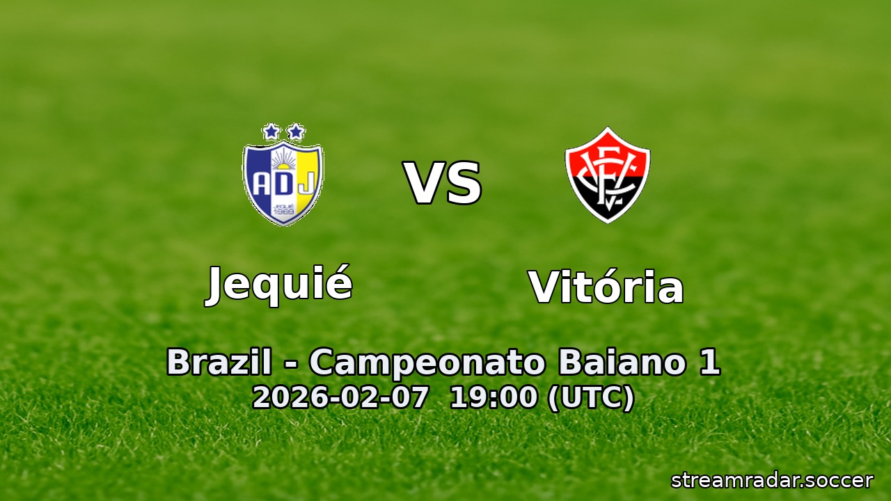 Jequié vs Vitória