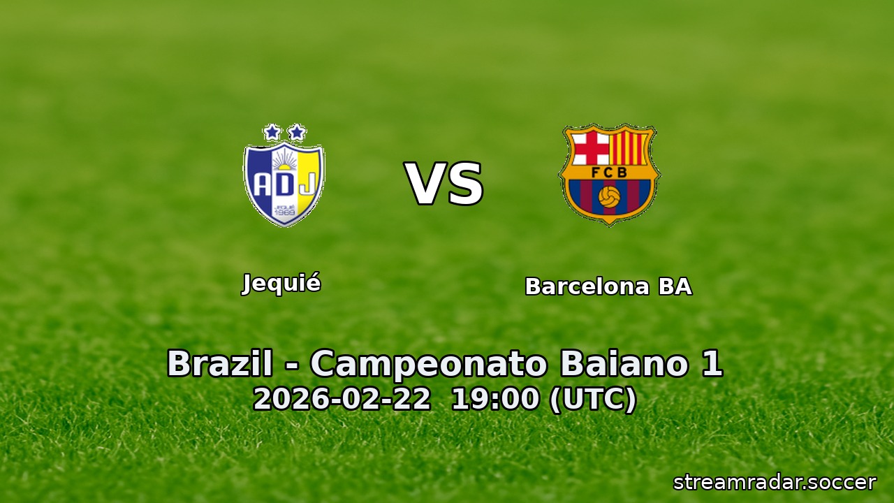 Jequié vs Barcelona BA