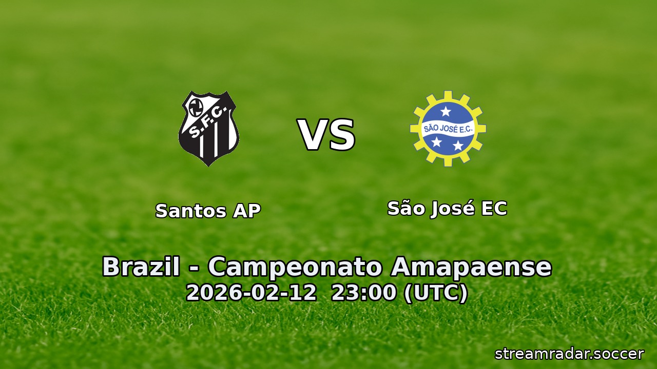 Santos AP vs São José EC