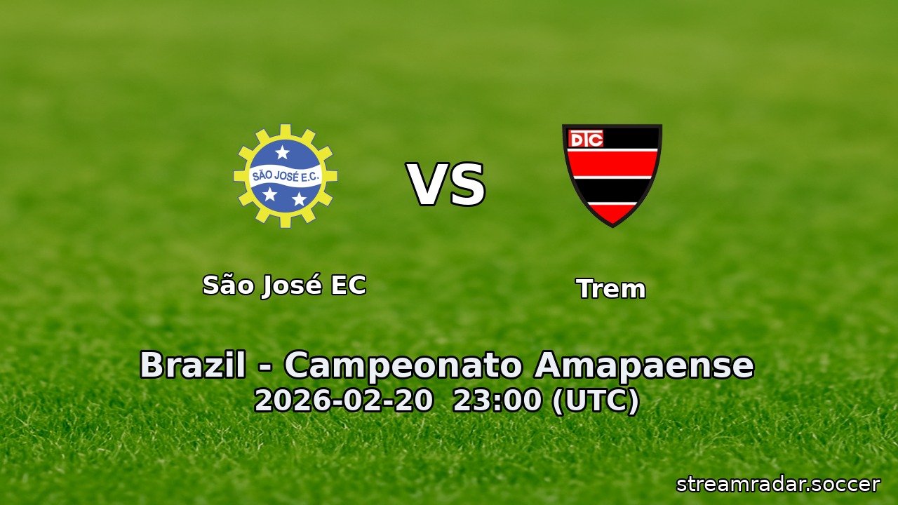 São José EC vs Trem