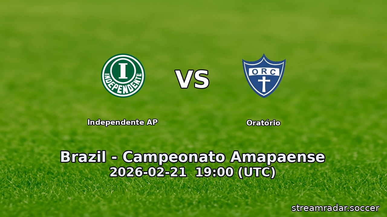 Independente AP vs Oratório
