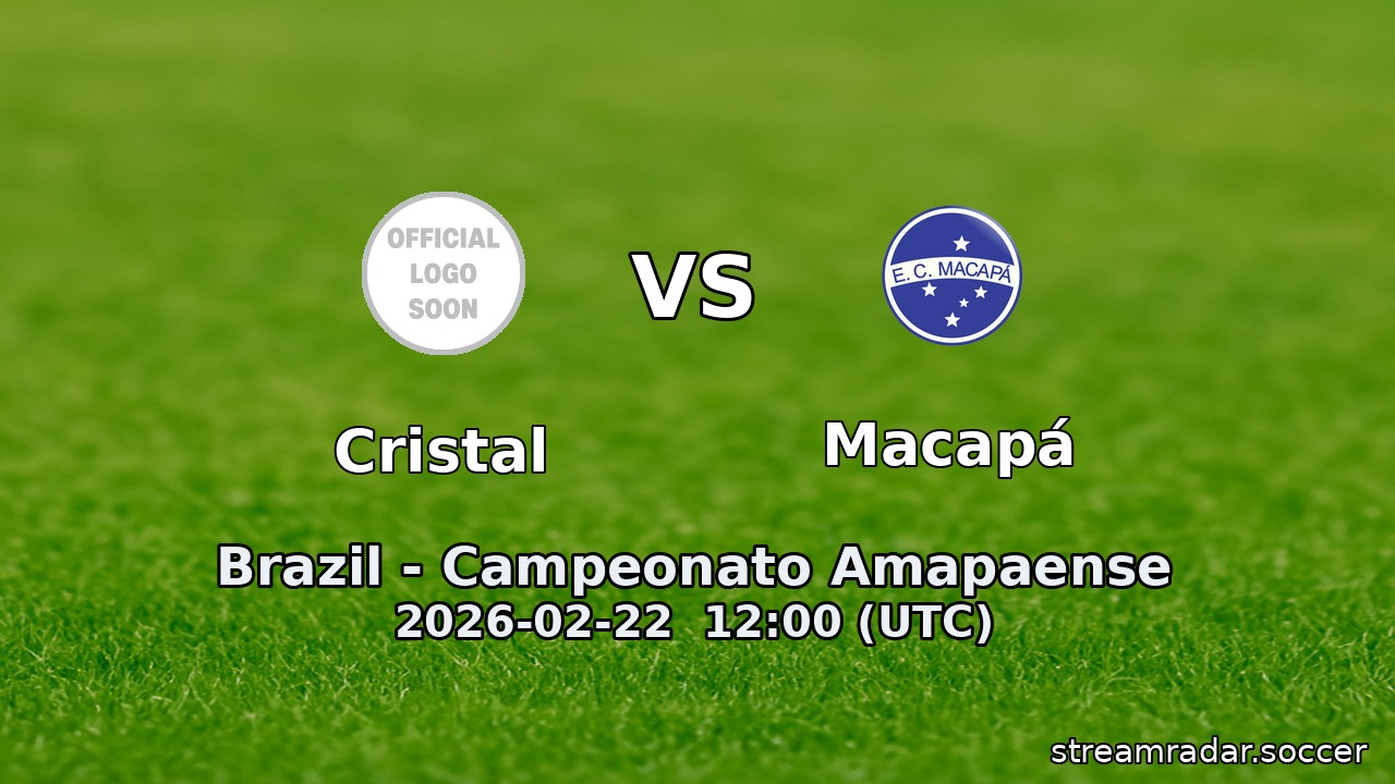 Cristal vs Macapá