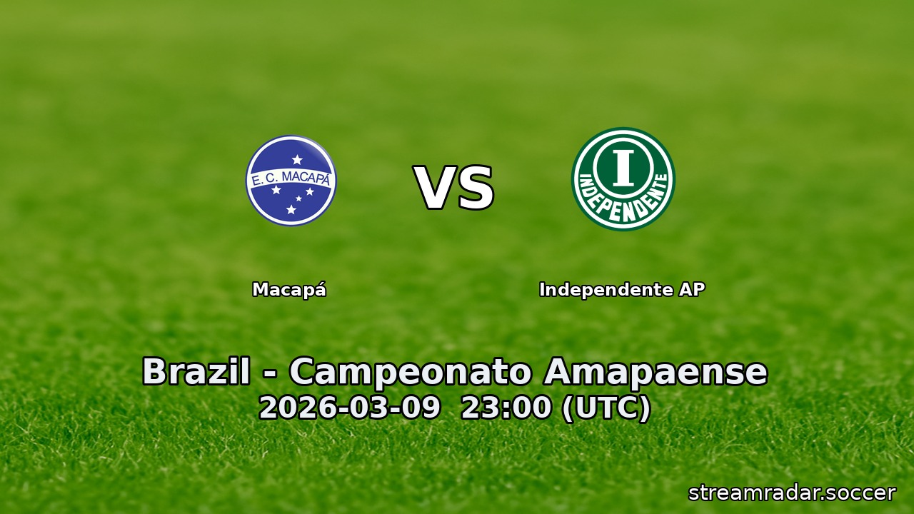 Macapá vs Independente AP
