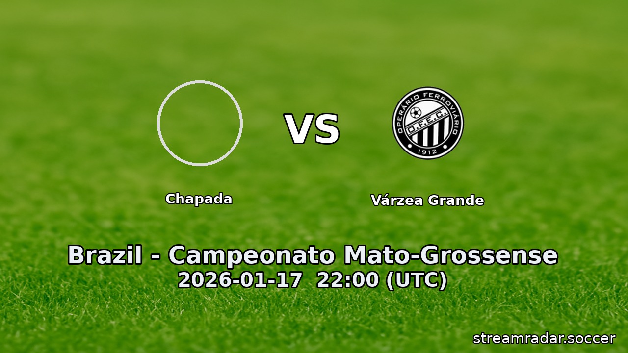 Chapada vs Várzea Grande