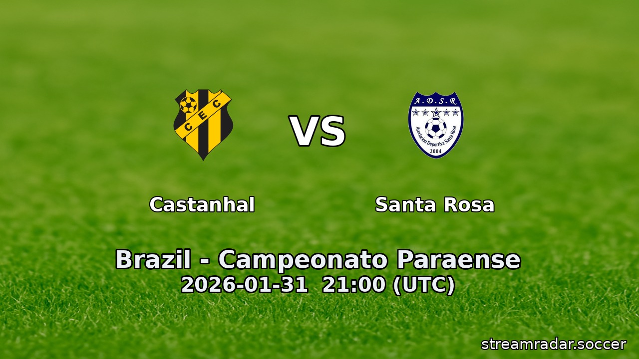Castanhal vs Santa Rosa