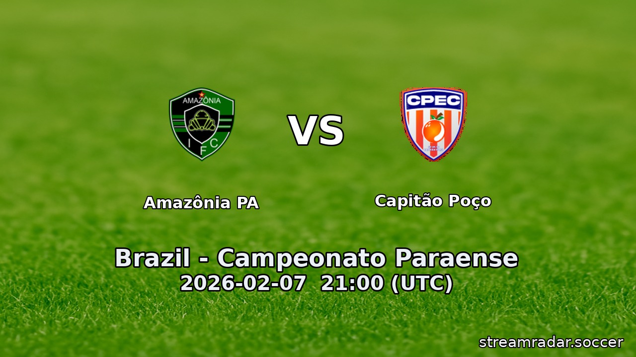 Amazônia PA vs Capitão Poço