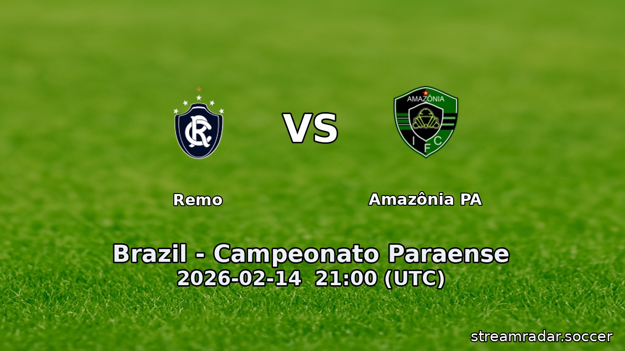 Remo vs Amazônia PA