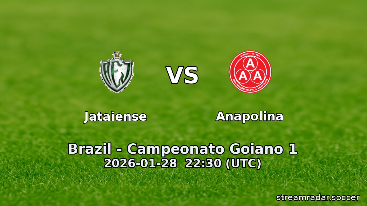 Jataiense vs Anapolina
