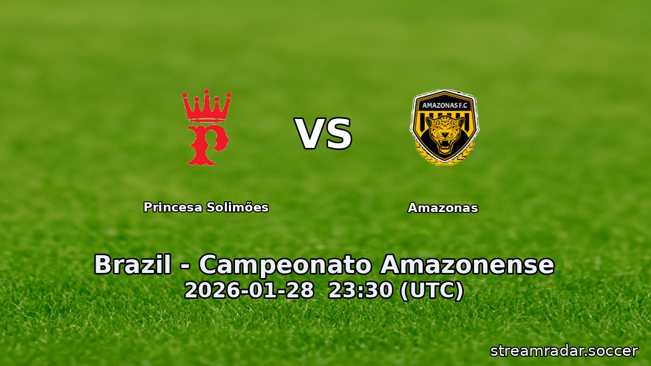Princesa Solimões vs Amazonas