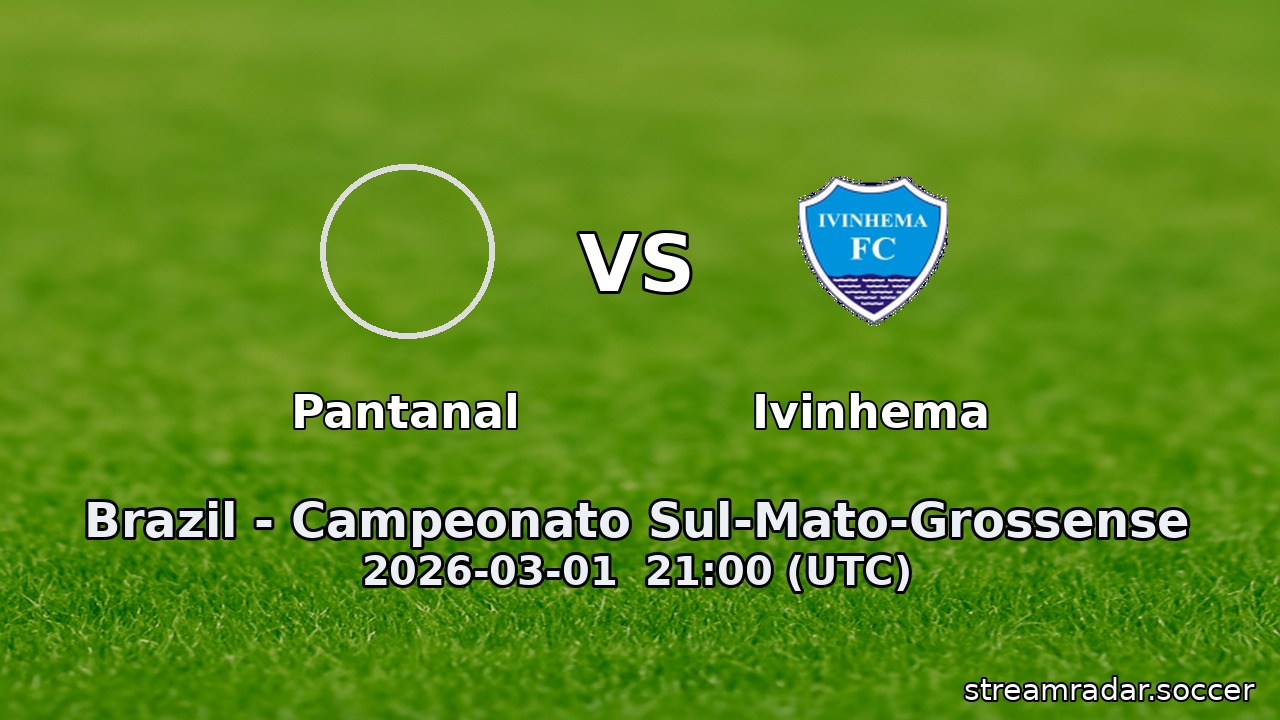 Pantanal vs Ivinhema