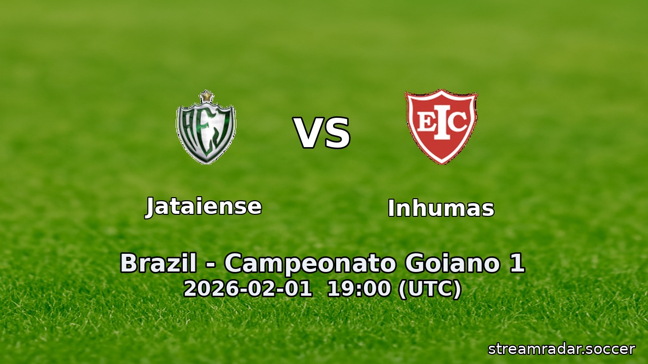 Jataiense vs Inhumas