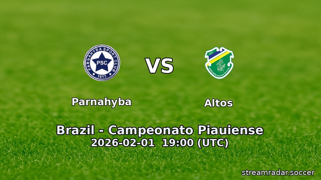 Parnahyba vs Altos