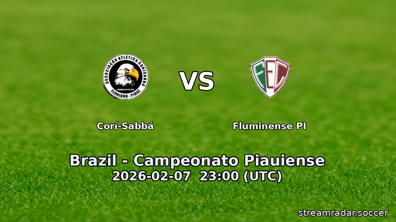 Corí-Sabbá vs Fluminense PI