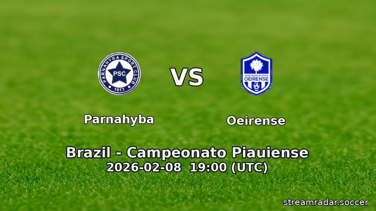 Parnahyba vs Oeirense