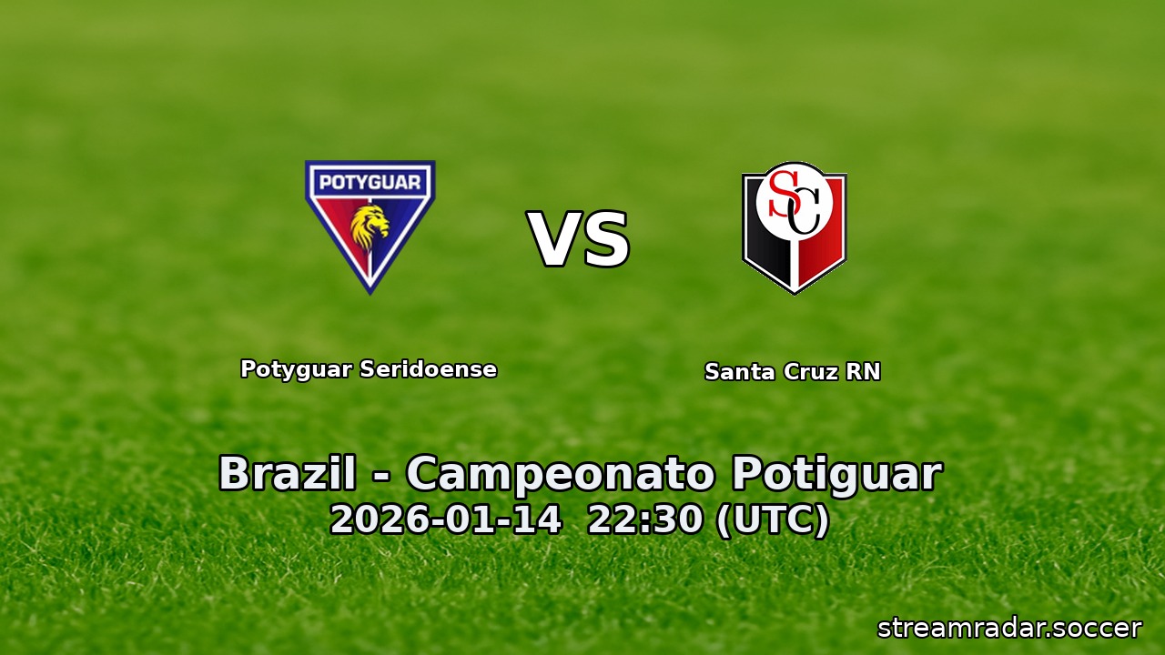 Potyguar Seridoense vs Santa Cruz RN