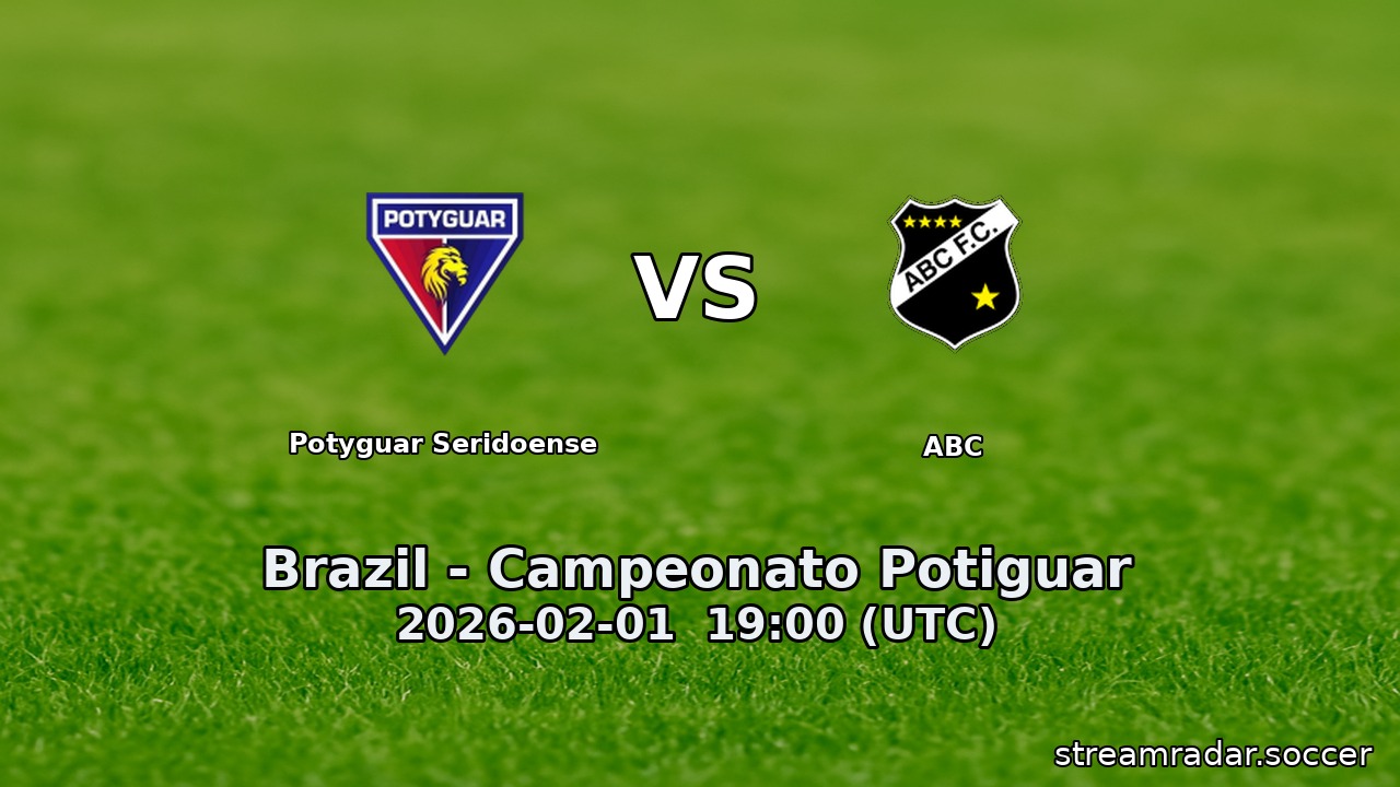 Potyguar Seridoense vs ABC