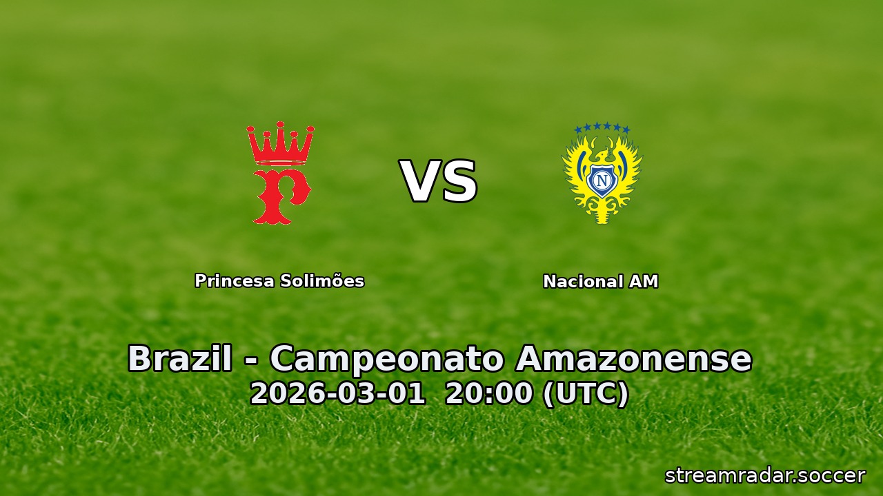 Princesa Solimões vs Nacional AM