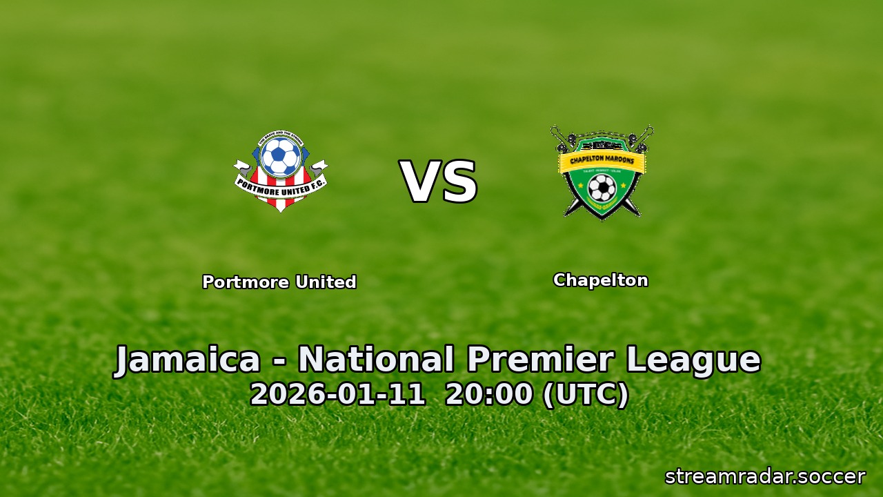 Portmore United vs Chapelton