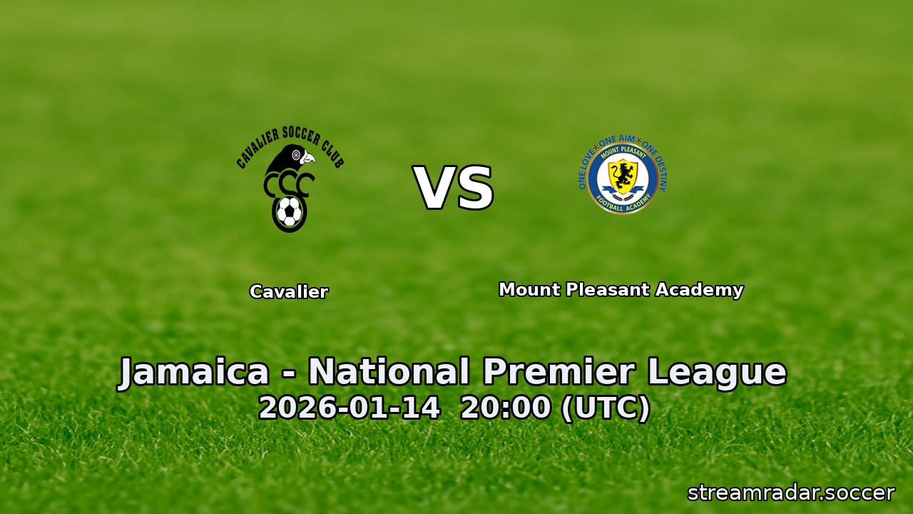 Cavalier vs Mount Pleasant Academy