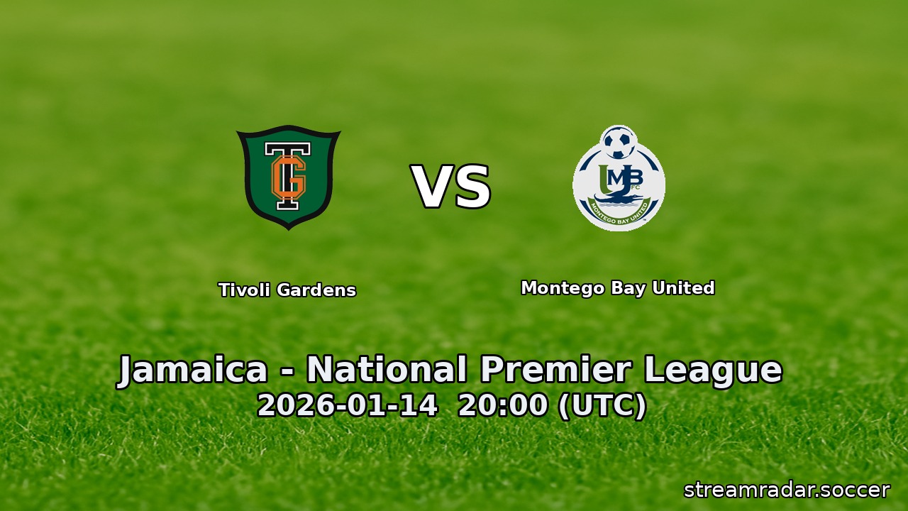 Tivoli Gardens vs Montego Bay United