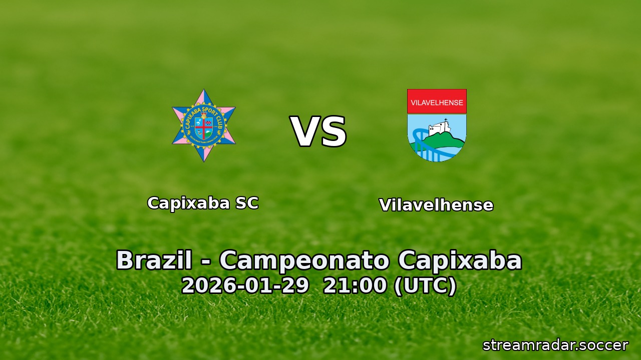 Capixaba SC vs Vilavelhense