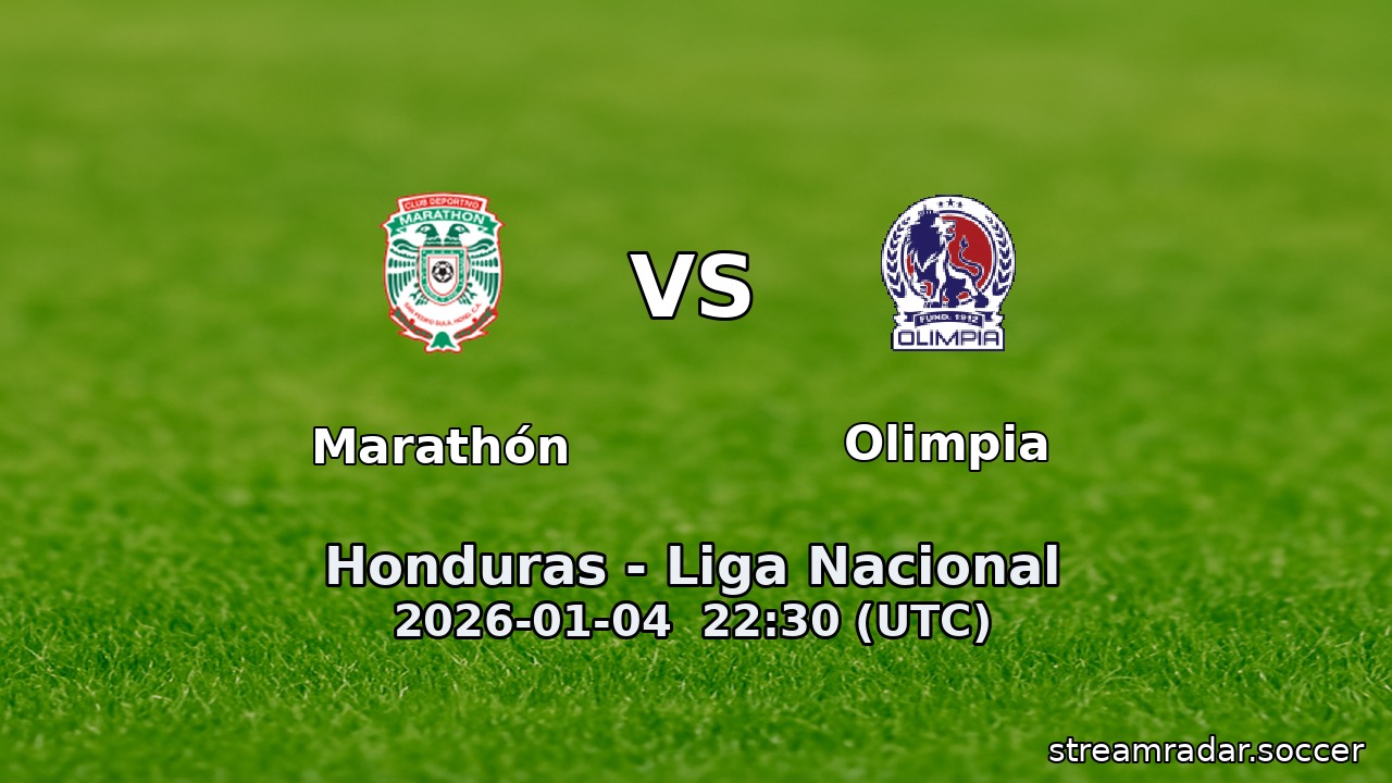 Marathón vs Olimpia