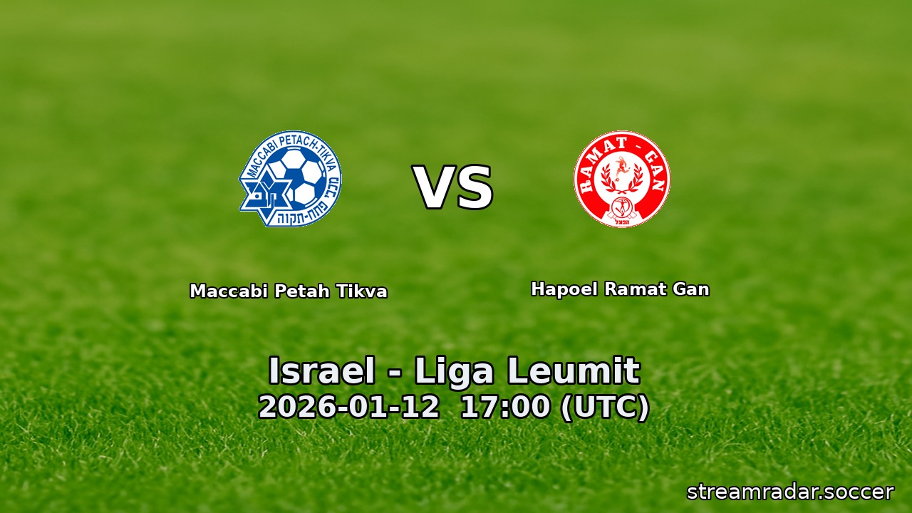 Maccabi Petah Tikva vs Hapoel Ramat Gan