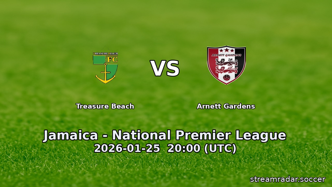 Treasure Beach vs Arnett Gardens