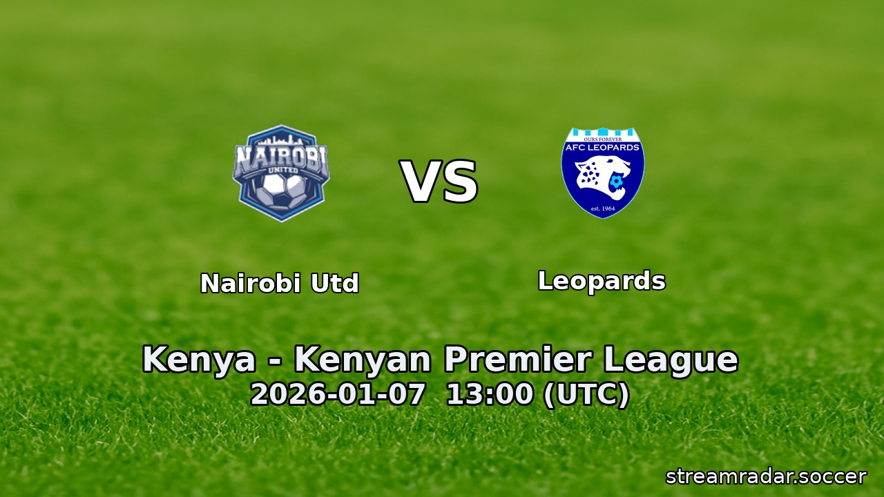 Nairobi Utd vs Leopards
