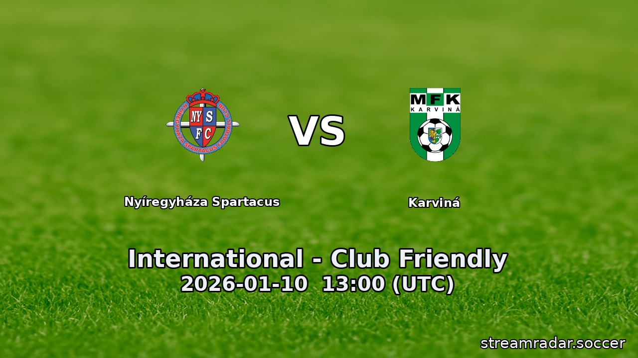 Nyíregyháza Spartacus vs Karviná