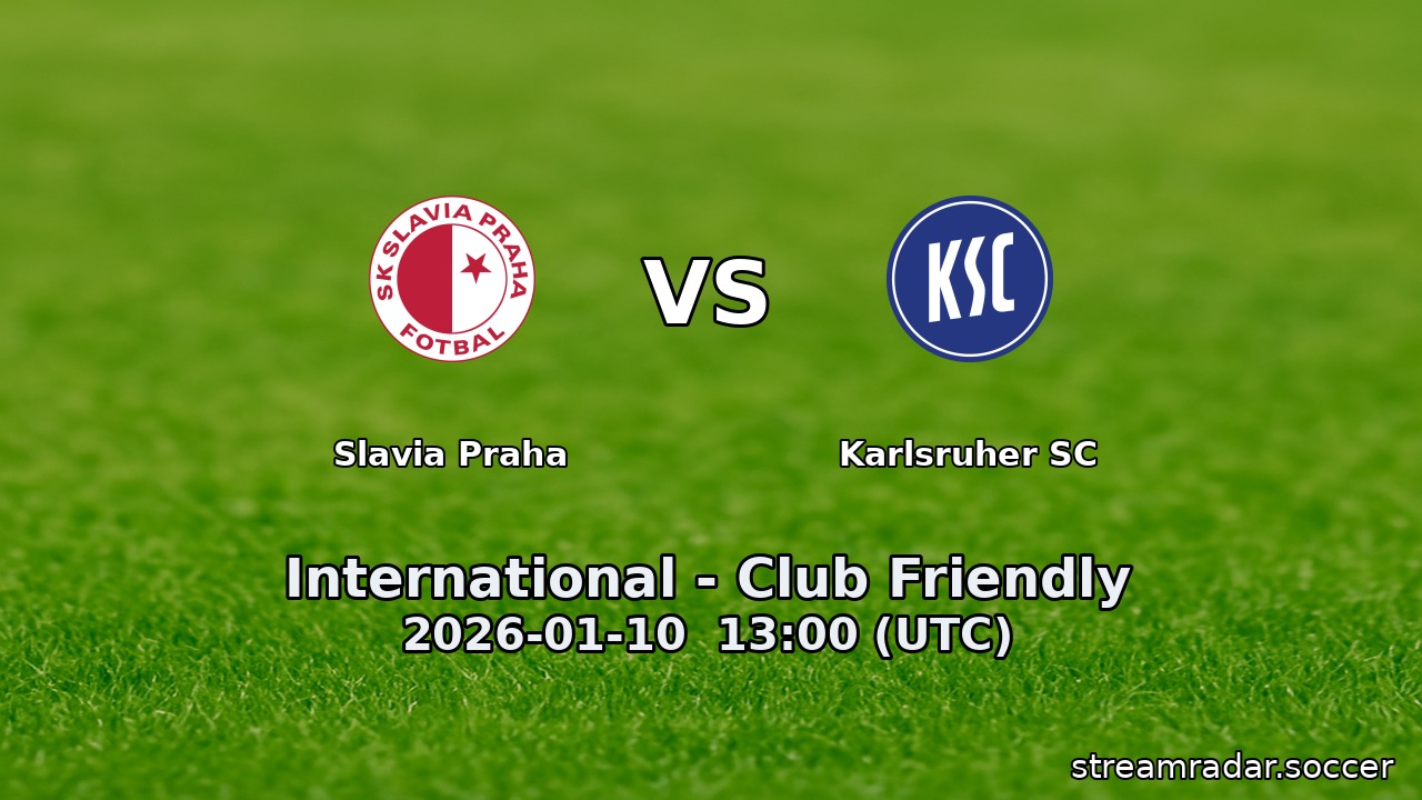Karlsruher SC vs Slavia Praha
