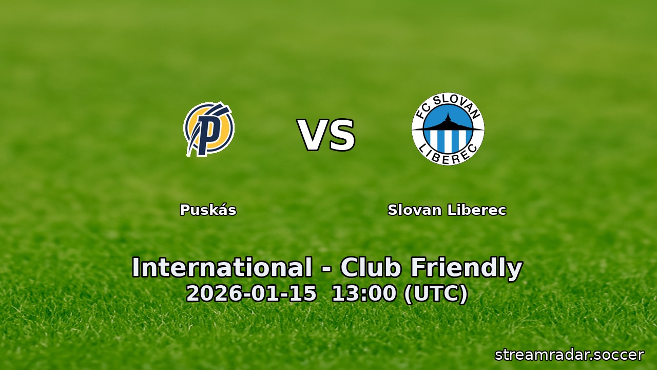 Puskás vs Slovan Liberec