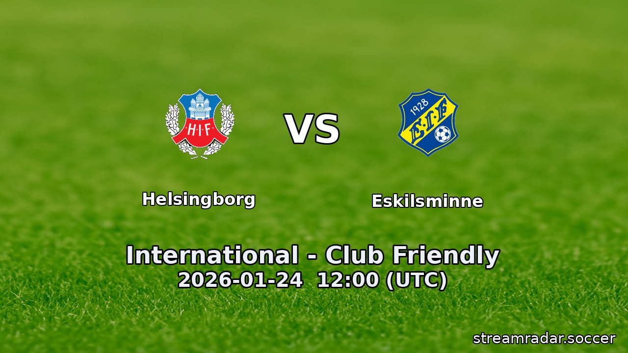 Helsingborg vs Eskilsminne