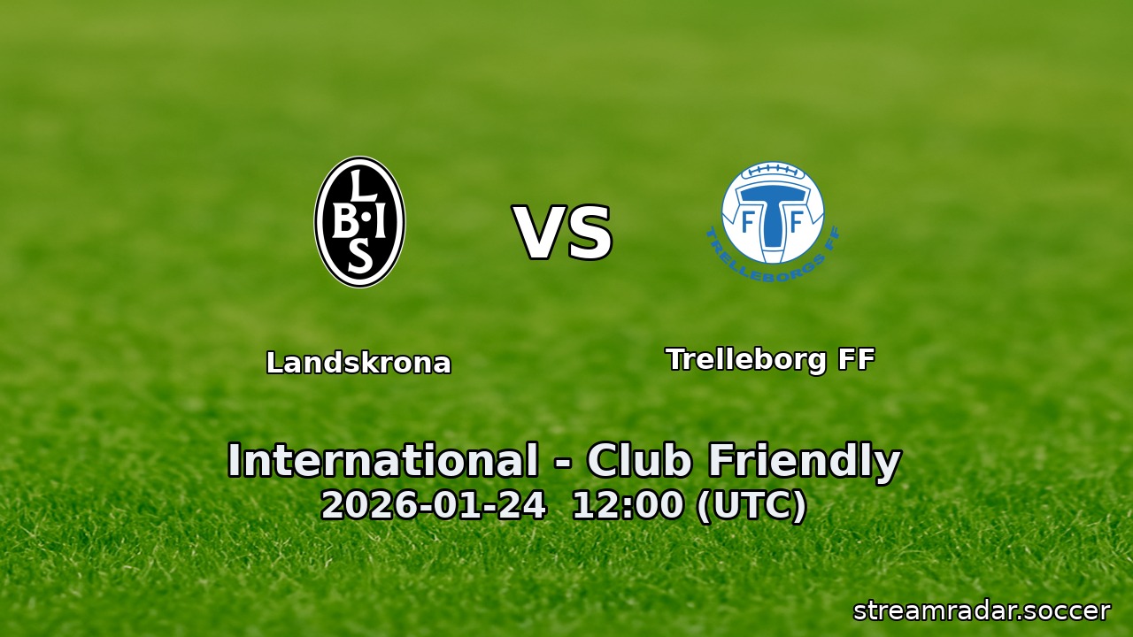 Landskrona vs Trelleborg FF