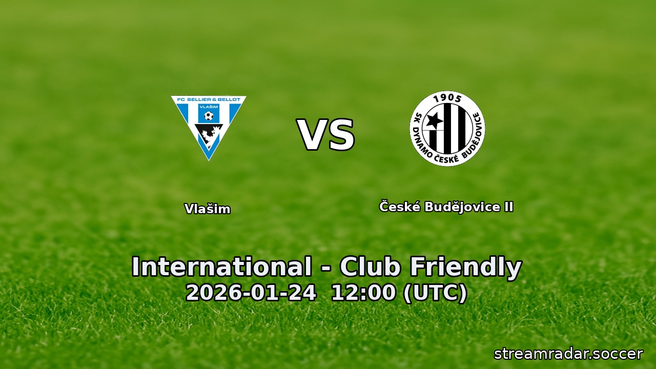 Vlašim vs České Budějovice II